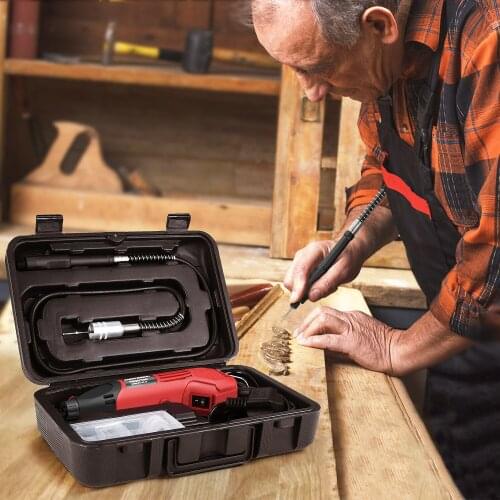 170W AC Ratory Tools Rotary Tool Set With 6 Variable Speeds for Polishing Cleaning Carving Sanding Grinding DIY Utilities