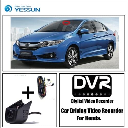 YESSUN for Honda for Acura ILX Car Driving Video Recorder DVR Mini Wifi Camera Novatek 96658 FHD 1080P Dash Cam Original Style