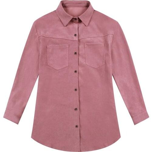 2020 Autumn&Winter Woman Office Lady Single Breasted Solid Color Long Sleeves Coat