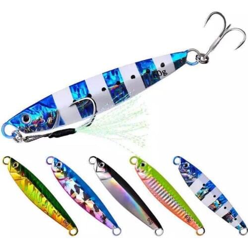 1PC Metal Cast Slow Jig Spoon 7g-10g-14g-17g-21g Jigging Lead Fish Sea Bass Fishing Lure Wobbler Spinnerbait Tackle