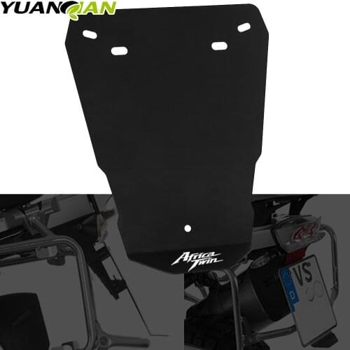 Motorcycle Aluminum License Number Plate Holder Splash Guard For HONDA Africa Twin CRF1100L & Adventure Sports 2019 2020 2021