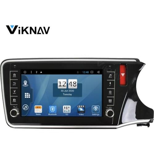 Car multimedia player for Honda City Grace 2014-2019 auto radio stereo receiver GPS navigation head unit tape recorder 2 din