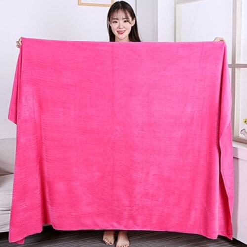 Beauty Salon Bath Towel and Face Towel Massage Quick-Dry Special Large Towel Thick Microfiber Absorbent Soft Steaming Towels