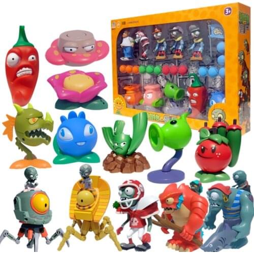 Large Plant Game characters Zombie Toys Complete Set Of Boys Childrens Dolls Kids Birthday Toy Gifts