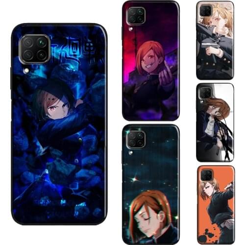 Kugisaki Nobara Jujutsu Kaisen Case For Huawei P30 Pro P20 P40 P Smart 2021 2019 Nova 5T Honor 10 Lite 8A 8X 9X 10i Cover