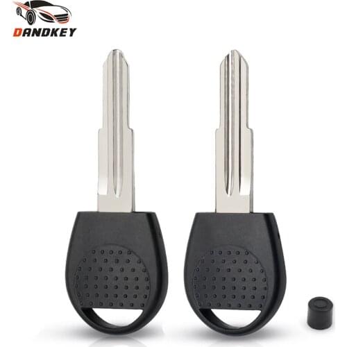 Dandkey New Transponder Chip Car Fob Key Shell Remote Key For Chevrolet Sail AVEO Lova Blank Key Case Auto Left/Right Blade