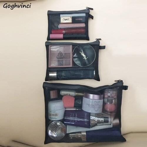 Goghvinci Black Cosmetic Bags