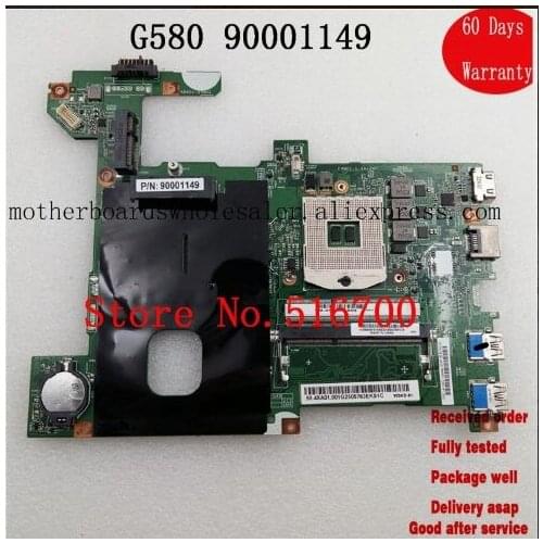 LAPTOP SYSTEM BOARD For Lenovo G580 LG4858L Motherboard 48.4WQ02.011 11S90001149 90001149 100% Test Good