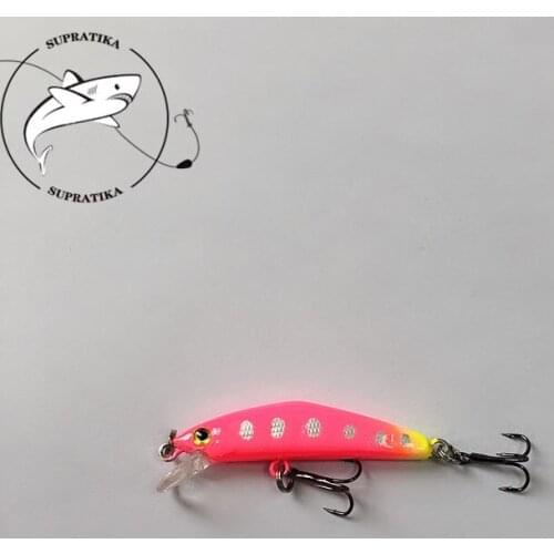 7 Colors 3.8cm/6g Artificial Small Minnow Plastic Hard Bait With Treble Hook Swimbait 3D Simulation Eyes Bionic Bait Fishing