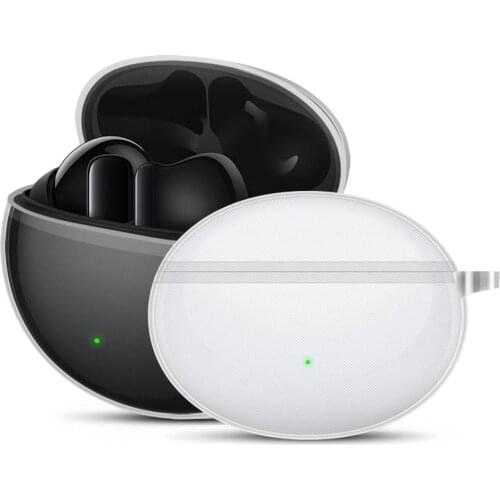 Strong Transparent TPU Clear Protective Case Durable Protector Cover For Huawei Freebuds 4i Headset ChargingCase Travel Bracket