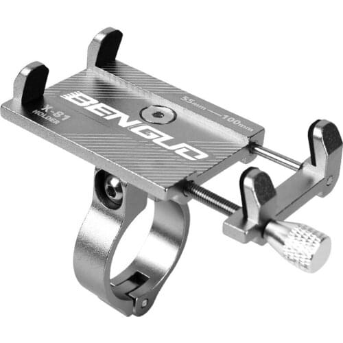 Bicycle Phone Holder Universal Bike Motorcycle Handlebar Clip Stand Mount Cell Phone Holder Bracket for 3.5-6.2 inches Phone