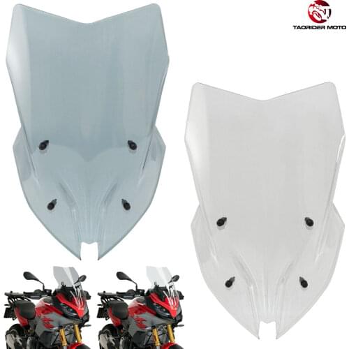 TAORIDER-MOTO Motorcycle Windscreen Windshield Fly Screen Shield Wind Deflector For BMW F900XR F 900 XR 4R90 K84 2019 2020 2021