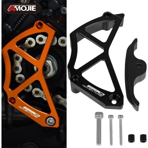 CNC Chain Guaud Cover For 790Duke 2018-2021 890Duke 2020 890 Adventure S&R 2019 2020 2021 Front Sprocket Guard Protector Cover