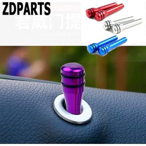 ZDPARTS 2PC Automobiles Car Door Pin Lock Knob Lift Covers For BMW E46 E39 E60 E90 E36 F30 F10 X5 E53 E34 E30 Mini Cooper Lada