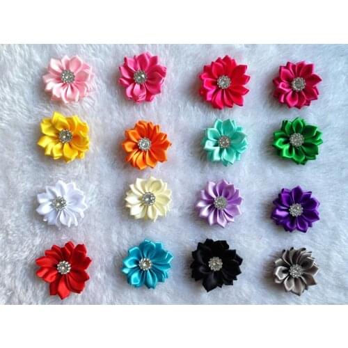40pcs/lot Dog Hairpin pet dog hair bows clip petal flowers bows pet dog grooming bows dog hair accessories product
