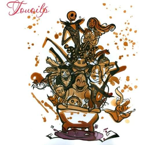 TOUOILP 5D Halloween diamond painting full square&round drill diamond mosaic 3d round rhinestone diamond embroidery sticker