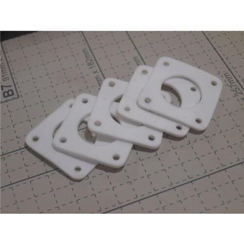 PTFE shock absorber For NEMA 17 stepper motor 2mm isolation pad White Color