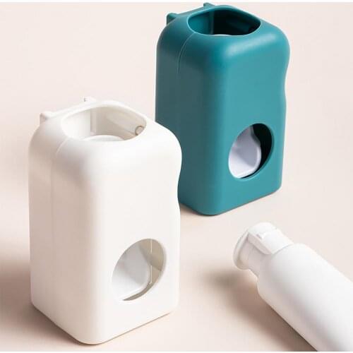 Toothpaste Holder Wall Mounted Anti-deform 3 Colors Toothpaste Dispenser for Home