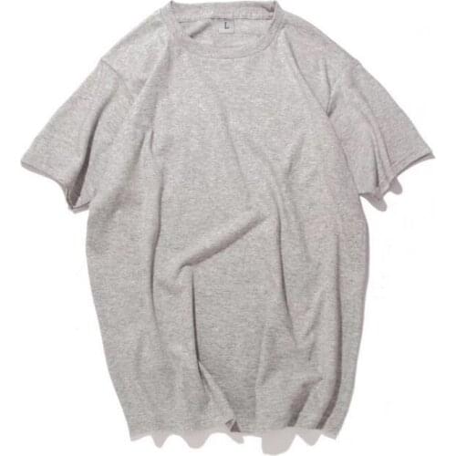 2021 New Summer Mens Casual T-shirt Fashion T-shirt Top Mens Loose Breathable Running T-shirt Cotton Short Sleeve