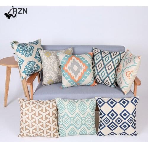 Geometric cushion cover decorative throw pillows chair almofadas para sofa pillow cover cojines cushion cushions home decor