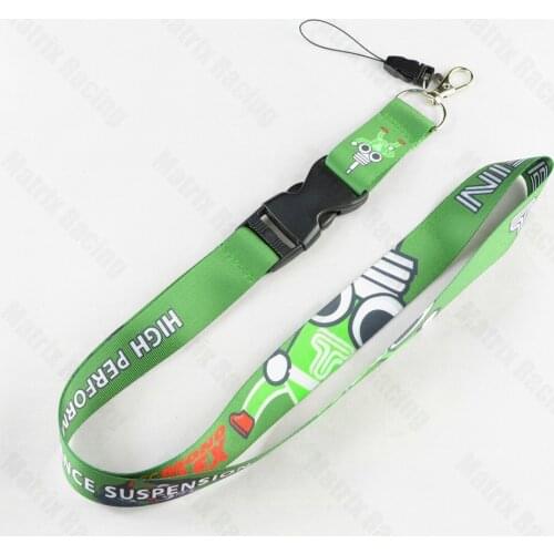 JDM Style TEIN Robot Cellphone Lanyard JDM Refitting Racing Car Keychain ID Holder Mobile Neck Strap with Quick Release