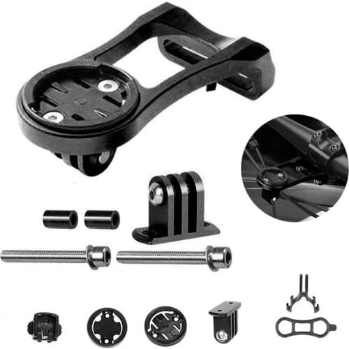 SOONHUA Dedicated Bike Stem Extension Mount Bracket Stopwatch Holder Adapter For Garmin Edge GPS GoPro Rugged Shockproof