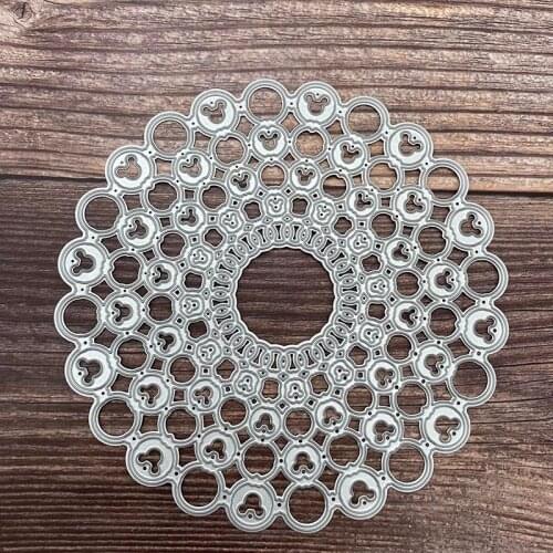 Metal Cutting Dies Cellular Mesh Scrapbooking Paper Craft Punch Knife Embossing Art Cutter die