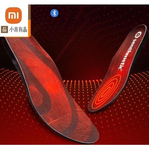 Youpin Phone temperature control heating insoles winter cold and warm comfort plus velvet cotton insole foot warmer