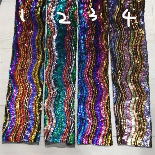 New arrival nice looking sequins embroidery tulle mesh lace fabric BZL-12516 with good quality for party dress