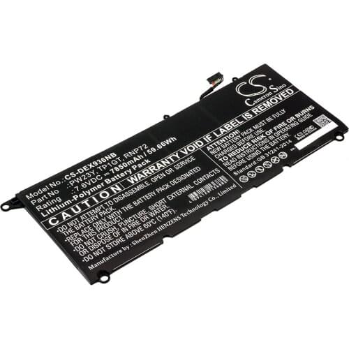 UPGRADE Cameron Sino Battery For DELL XPS 13 9360,XPS 13 9360-D1605G