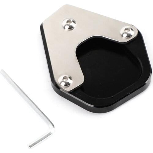 Artudatech Motorcycle Kickstand Enlarge Plate Pad fit for MOTO GUZZI V85TT 2020 2021 Motor Accessories Parts