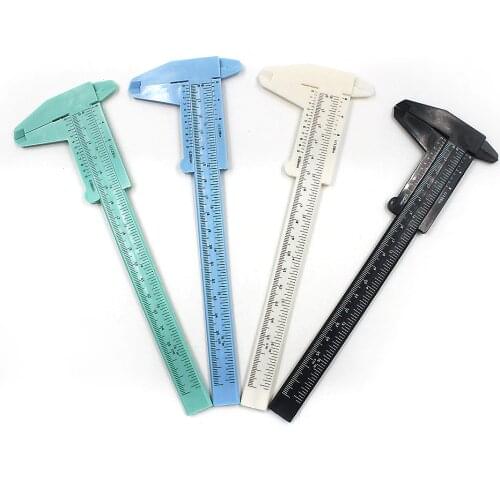 Plastic 150MM Waterproof Vernier Caliper Students Experimental Measuring Tool Permanent Makeup tattoo supply 1pcs/lot