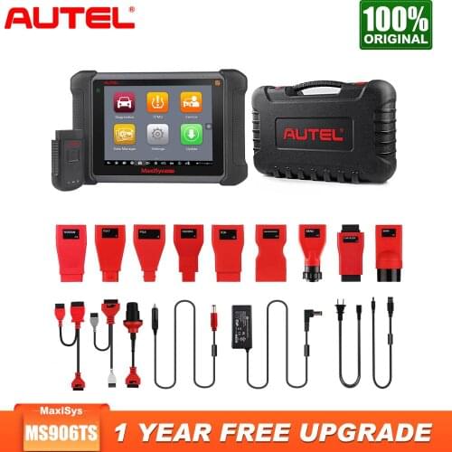 Autel MaxiSys MS906TS OBD2 Scanner Diagnostic Tool TPMS Programming Tool ECU Coding OE-level Car Diagnostic Batter Than elm 327