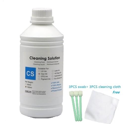 Brand New DTF Ink Cleaner Cleaning Solution Liquid For DTF Direct Transfer Film Printer Printhead Tube Cleaning