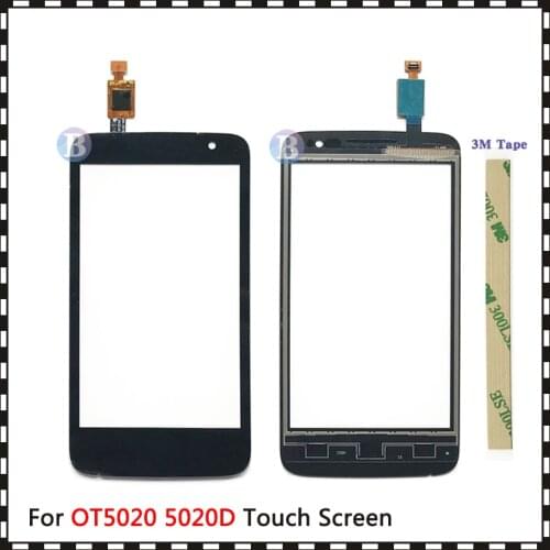 Replacement High Quality 4.0" For Alcatel One Touch M'Pop OT5020 5020D Touch Screen Digitizer Sensor Outer Glass Lens Panel