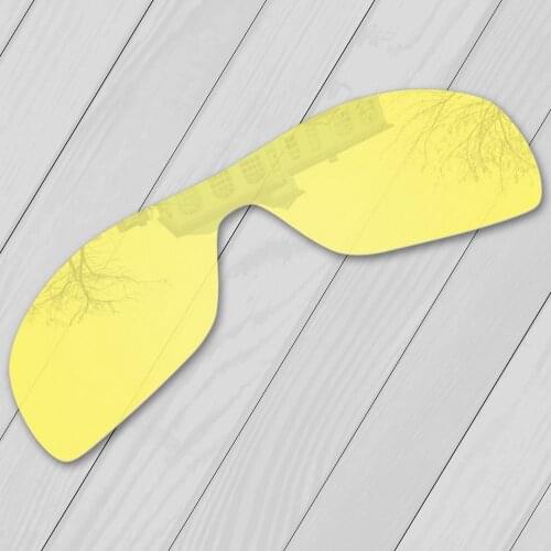 E.O.S Replacement Lenses for Oakley Turbine Rotor OO9307 Sunglasses - HD Yellow Non Polarized