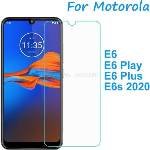 Telefon Glass For Motorola Moto E6 Play Plus Tempered Glass Screen Protector For Moto E6s 2020 Screen Protective Film Moto E6