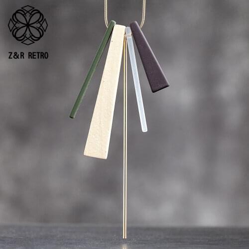 2021 Fashion Statement Long Chains Necklace Female Suspension Decoration Accessories Necklaces & Pendants Jewelry For Engagement