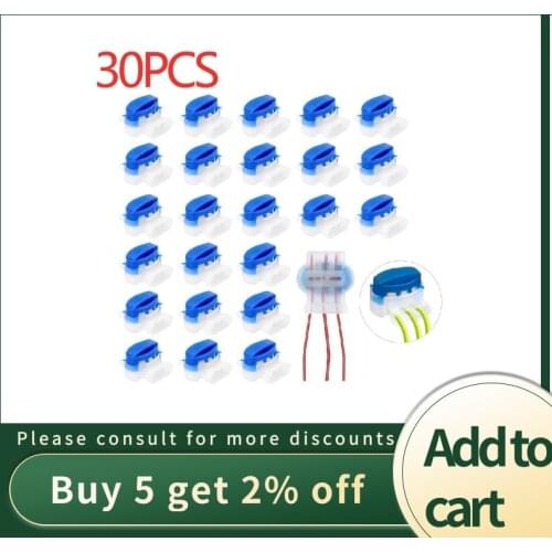 30 Pcs Of Cable 314 Connector Terminal Block for Outdoor Garden Mower