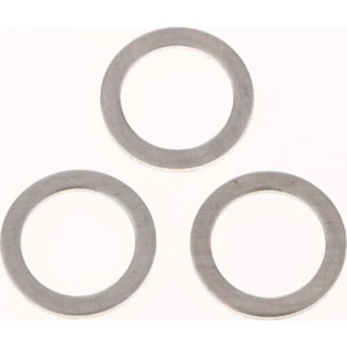 50pcs Engine Oil Drain Plug Metal Crush Washer Seal O-Ring Gasket for Mazda