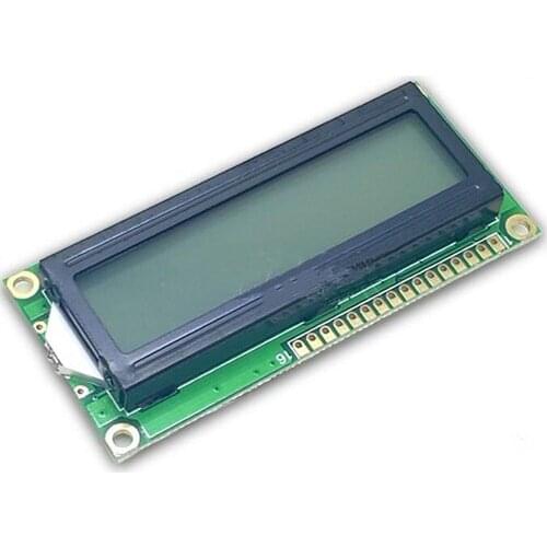 2.6 inch 16PIN SPI STN FSTN 1602J LCD Character Screen SPLC44780C Controller 5V 3.3V IIC Interface Black Background White Word