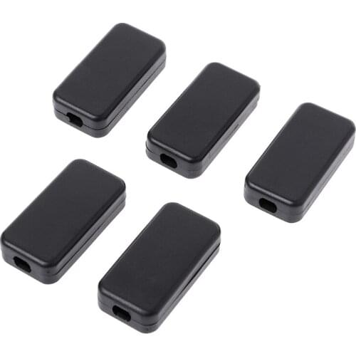 62KC 5Pcs New Plastic Electronic Project Box Enclosure Instrument Case DIY 40x20x11mm