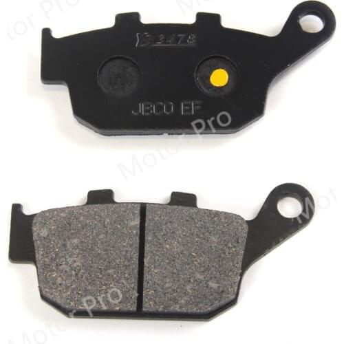Motorcycle Accessories Organic Rear Brake Pads For TRIUMPH DAYTONA 600 650 675 955I SPEEDFOUR TT600 STREET TRIPLE TIGER 800 XC