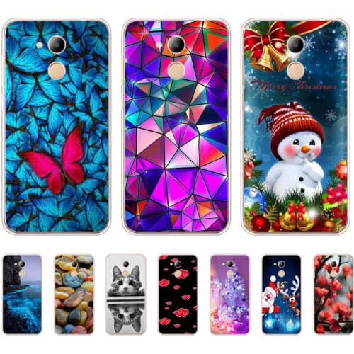 For Huawei Honor 6C Case Silicone Cover Phone Case for Huawei Honor 6C Pro Soft TPU Cover Honor6C Fundas Coque Cute Cat