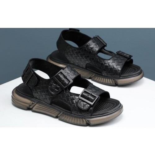 JOY IMPACT Men's Leather Sandals