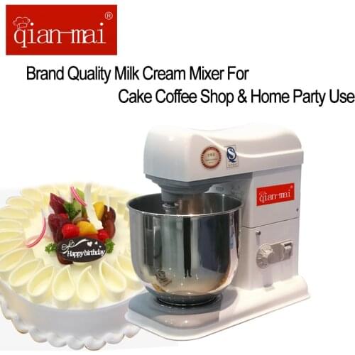 Qianmai Commercial Electric Milk Cream Mixer Food Blender Salad Stirrer 7L