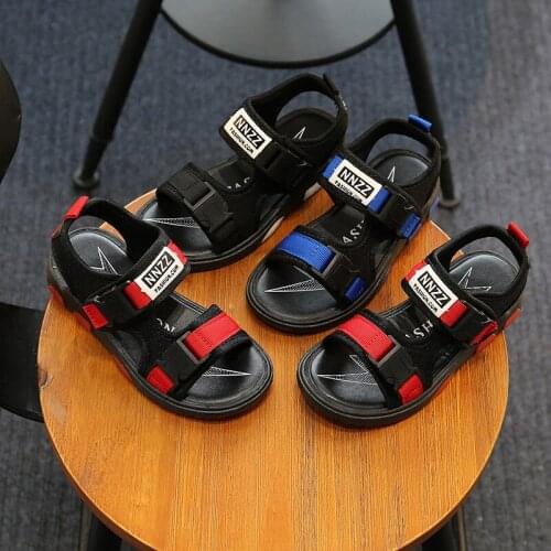 MHYONS 2020 New Summer Childrens Casual Sandals Boys Fashion Open Toe Outdoor Beach Fisherman Sandal Kids Fashion Walking Shoe