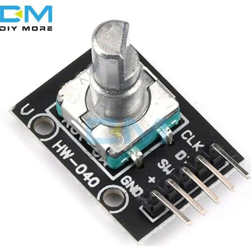 KY-040 Rotary Encoder Module 360 Degrees For Arduino Brick Sensor Switch Development Board With Pins