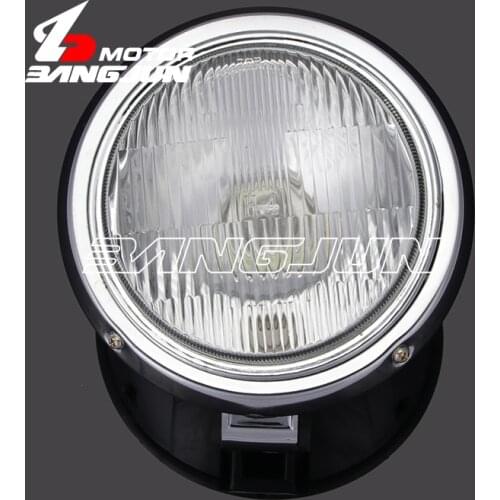 Motorcycle Black Headlight Headlamp Head Lights Lamps Assembly For Honda Magna 250 STEED400/600 CA250