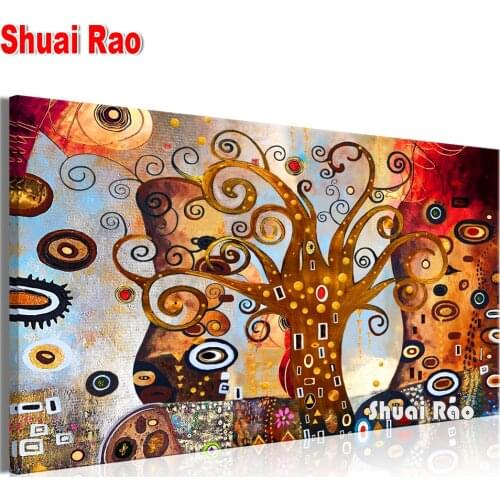 Landscape Diamond Embroidery Life Tree 5d diy Diamond Painting Cross Stitch Full Drill Square Round Modaic Rhinestones Gift